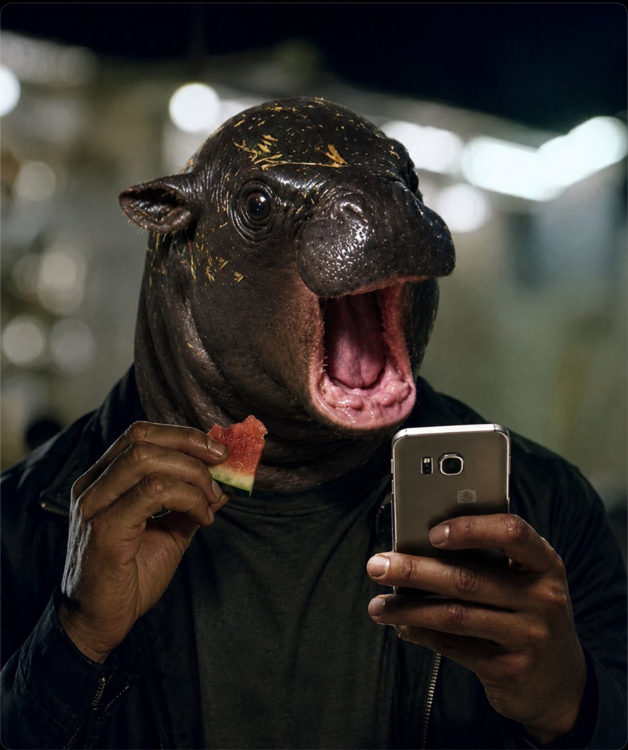Maple the pygmy hippo meme 17