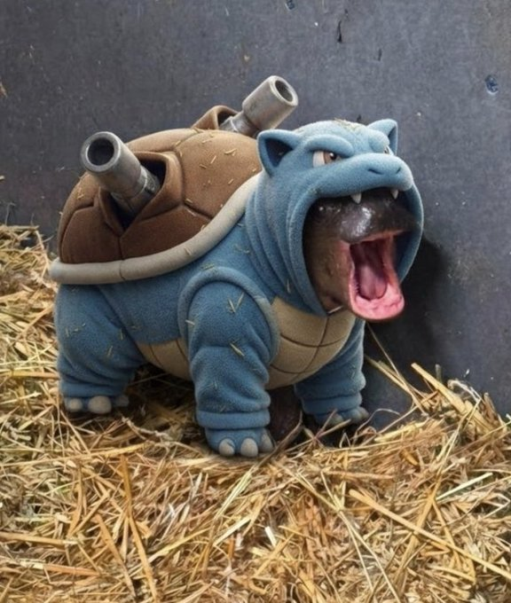 Maple the pygmy hippo meme 28