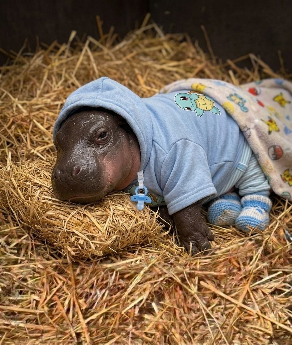 Maple the pygmy hippo meme 21