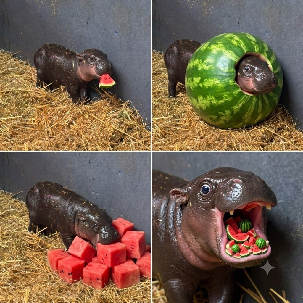 Maple the pygmy hippo meme 24